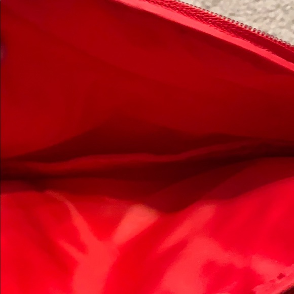 Red Ipsy makeup bag - Picture 3 of 3